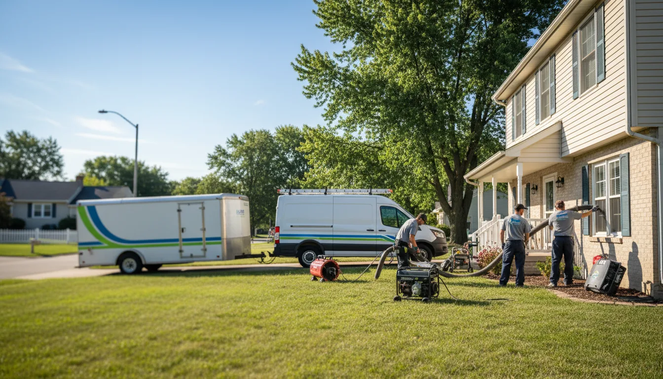 Flooded Basement Restoration And Cleanup With Repair in Alpena, MI near me